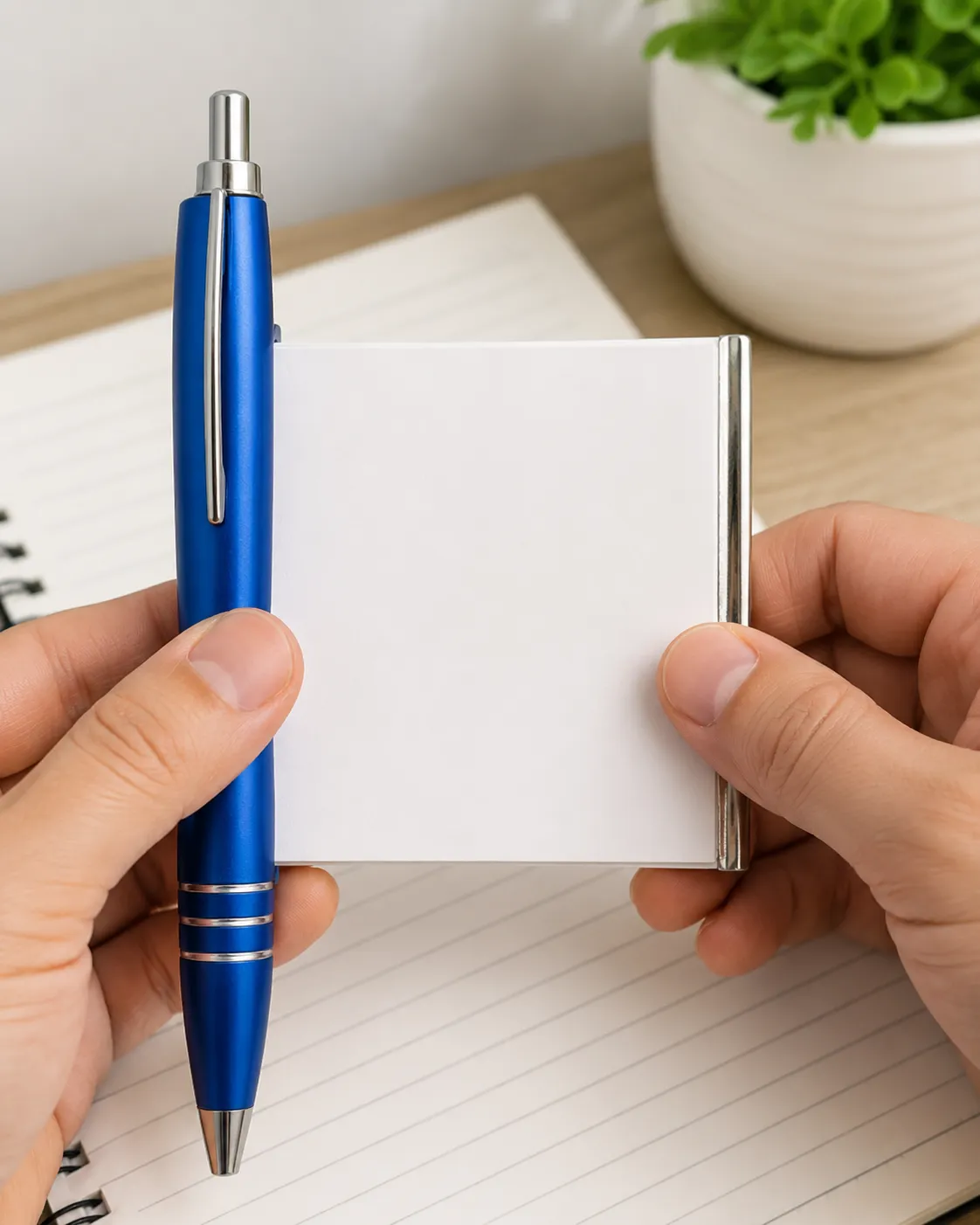 Minimalist Notepad and Pen Set